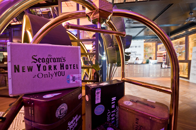 Seagram's NY Hotel at Only YOU
